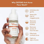 Man Matters Clean Oil Control Face Wash For Men With % Salicylic & Glycolic Acid | Grocsy