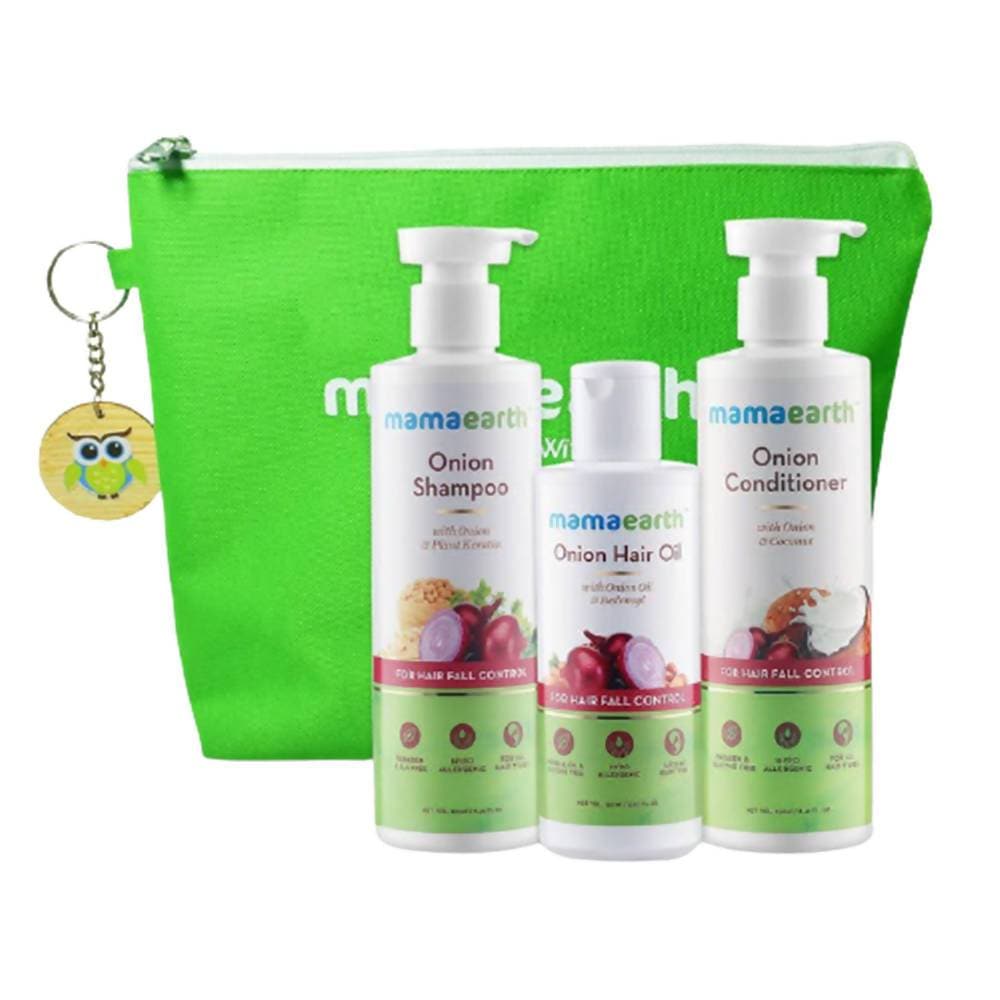 Mamaearth Hair Fall Control Kit | Grocsy