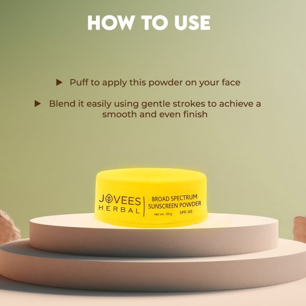 Jovees Broad Spectrum Sunscreen Powder SPF30 | Grocsy