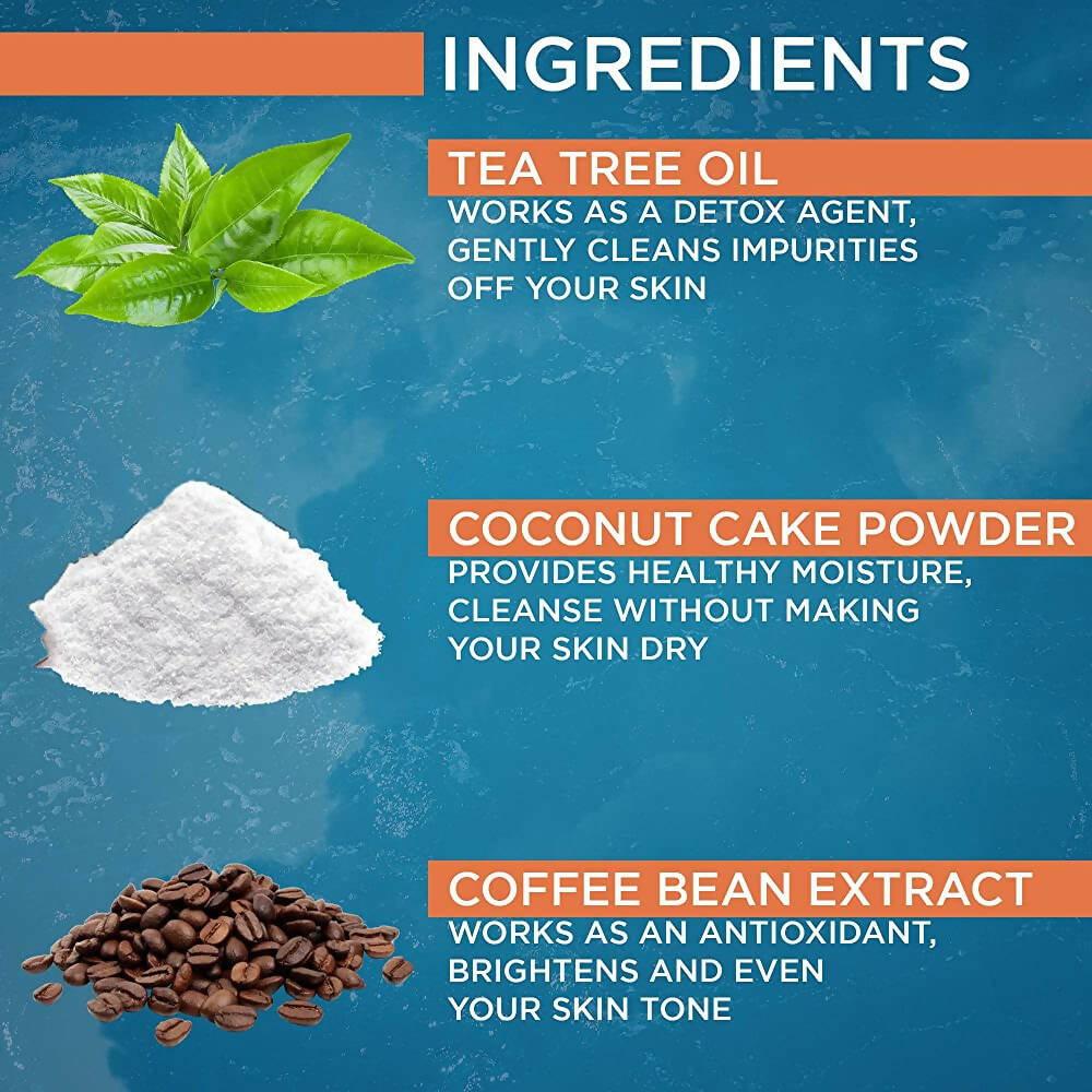 Beardhood Caffeinated Face Wash | Grocsy