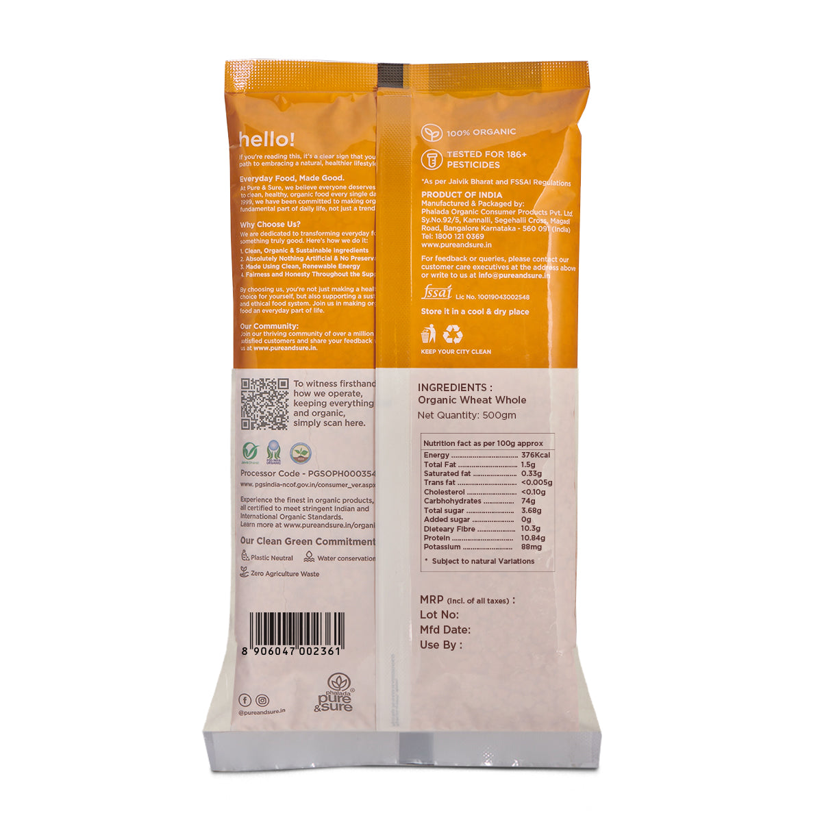 Pure & Sure Organic Maida | Grocsy