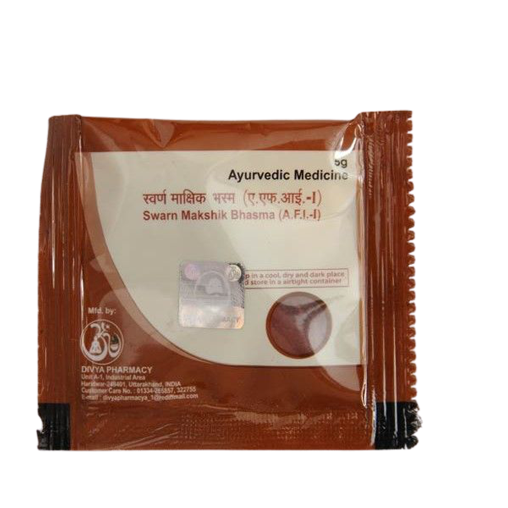 Patanjali Divya Swarn Makshik Bhasma (5 GM) | Grocsy