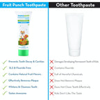 Mamaearth Fruit Punch Toothpaste For Kids | Grocsy