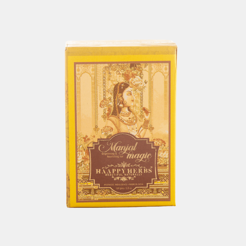 Haappyherbs Manjal Magic Luxury Soap Bar | Grocsy