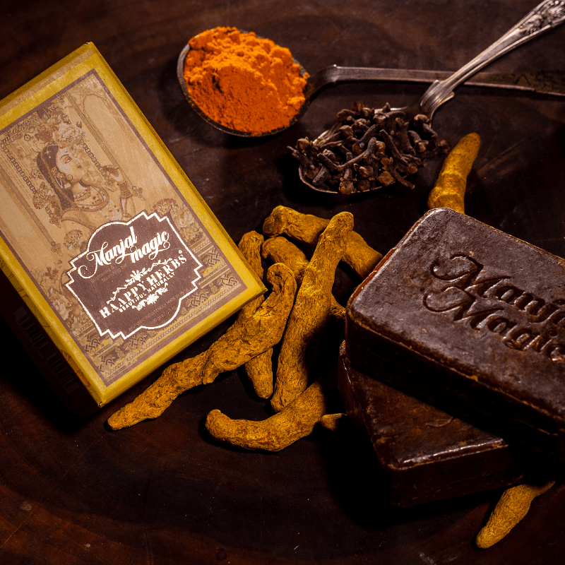 Haappyherbs Manjal Magic Luxury Soap Bar | Grocsy