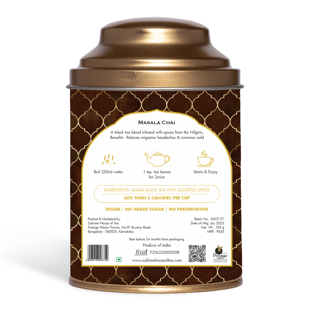 Sublime Inspiring Awe Masala Chai | Grocsy