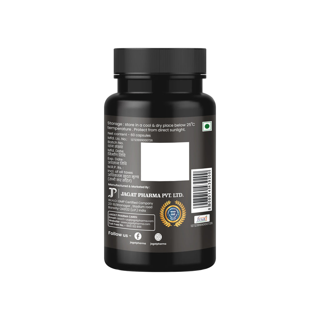 Jagat Pharma Maxx Booster- 60 Capsule Muscle Mass Gainer and Stamina Booster | Grocsy
