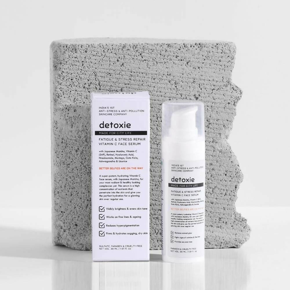 Detoxie Fatigue & Stress Repair Vitamin C Face Serum | Grocsy