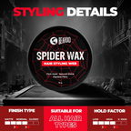 Beardo Spider Wax Hair Styling Web | Grocsy