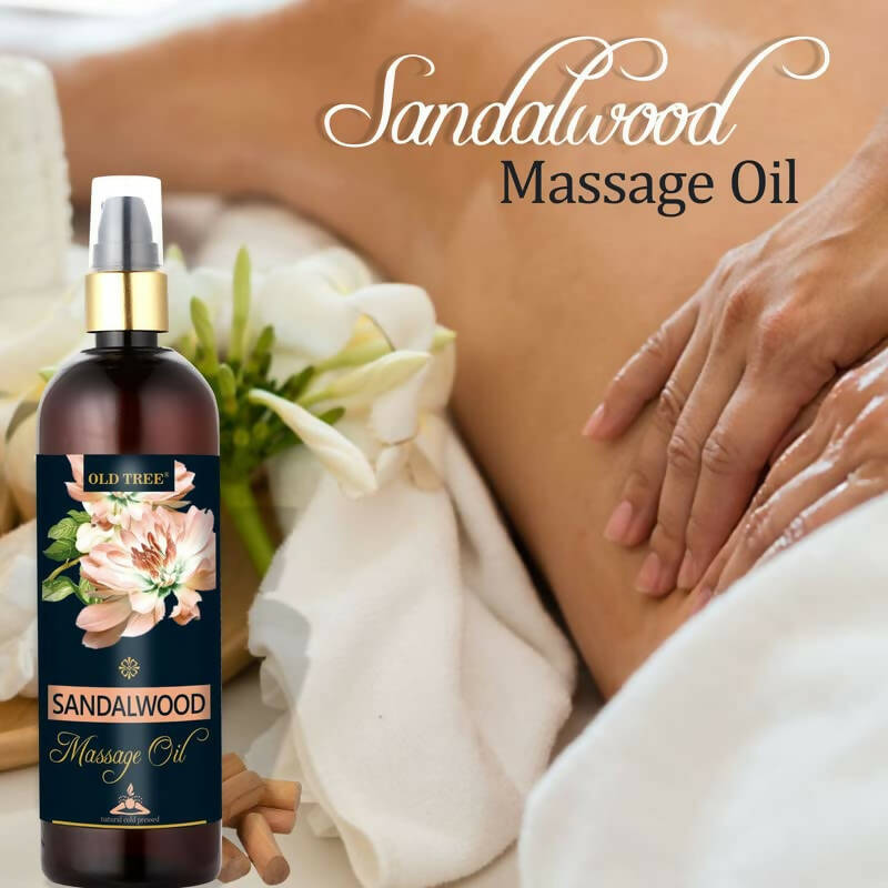 Old Tree Sandalwood Body Massage Oil | Grocsy