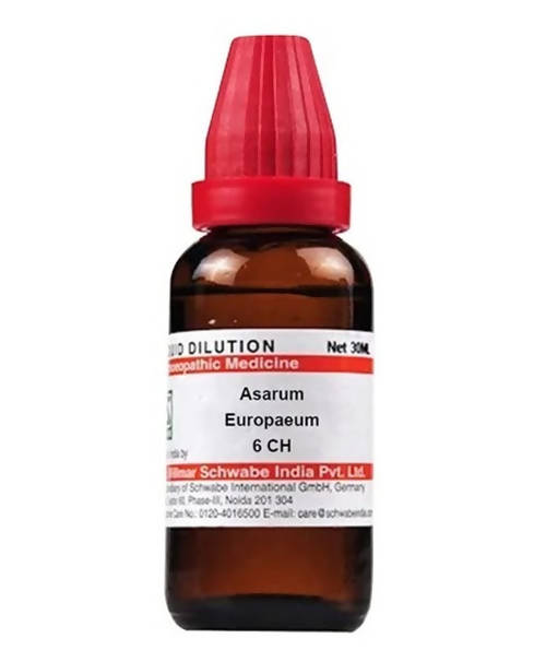 Dr. Willmar Schwabe India Asarum Europaeum Dilution | Grocsy