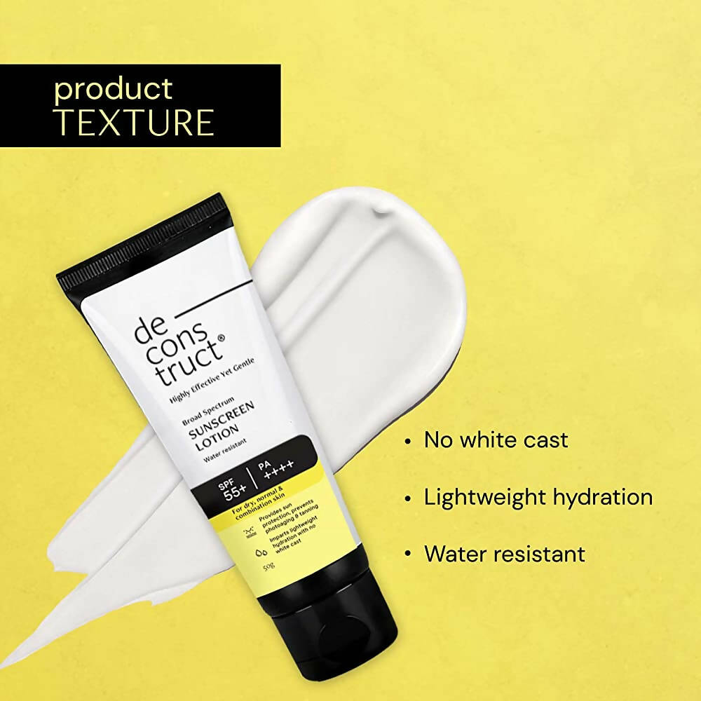 Deconstruct Broad Spectrum Sunscreen Lotion | Grocsy