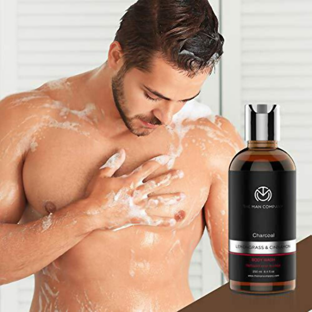 The Man Company Activated Charcoal Body Wash | Grocsy