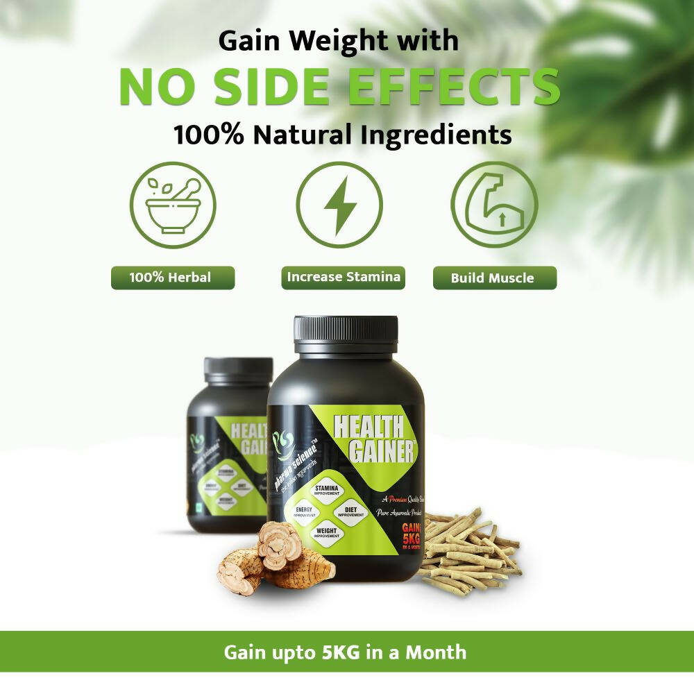 Pharma Science Weight Gainer Supplement Powder for Men and Women | Grocsy
