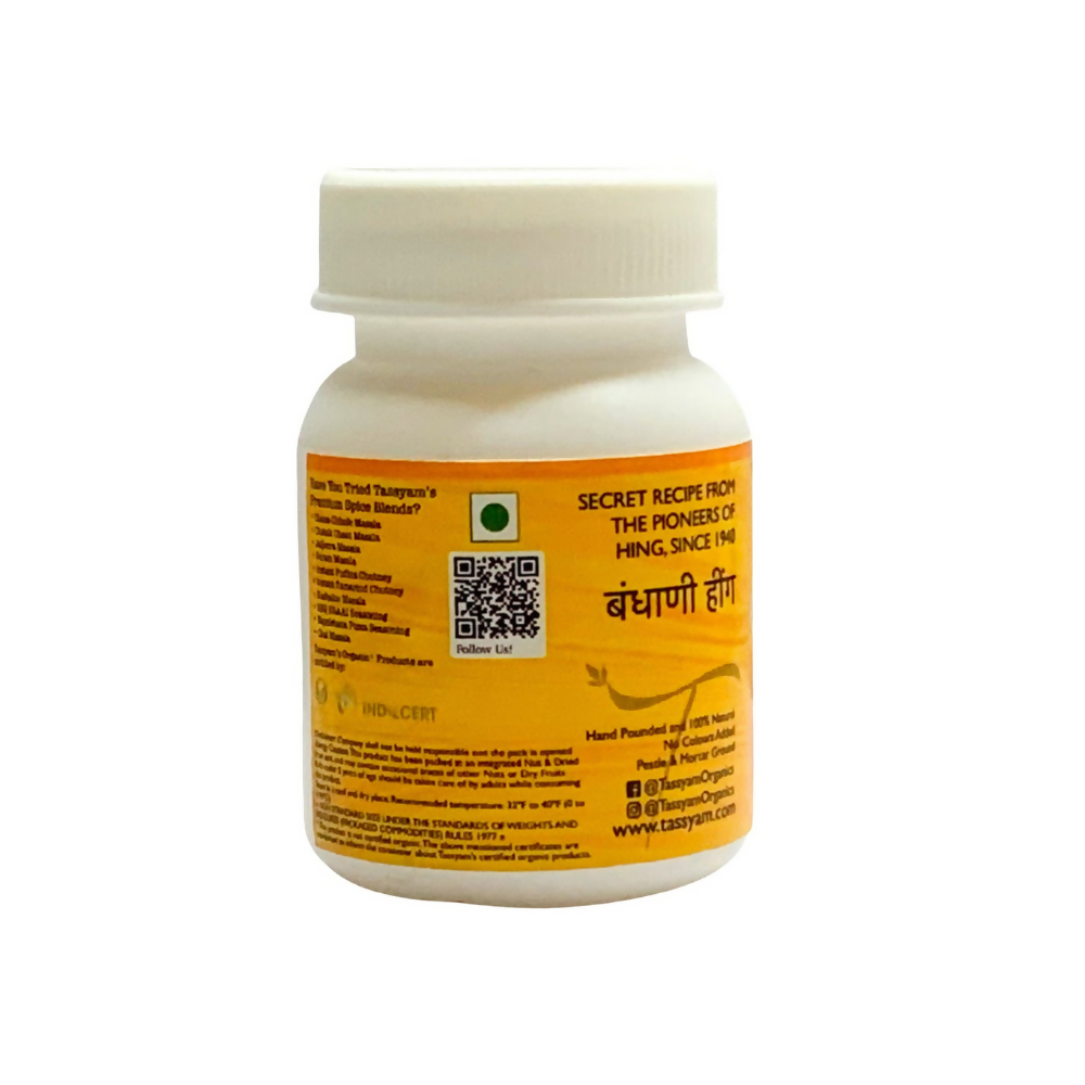 Tassyam Organics Strong Compounded Hing - Bottle | Grocsy