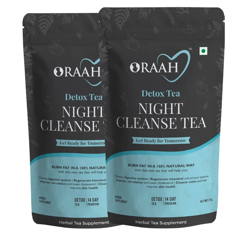 Oraah Night Detox Cleanse Tea | Grocsy