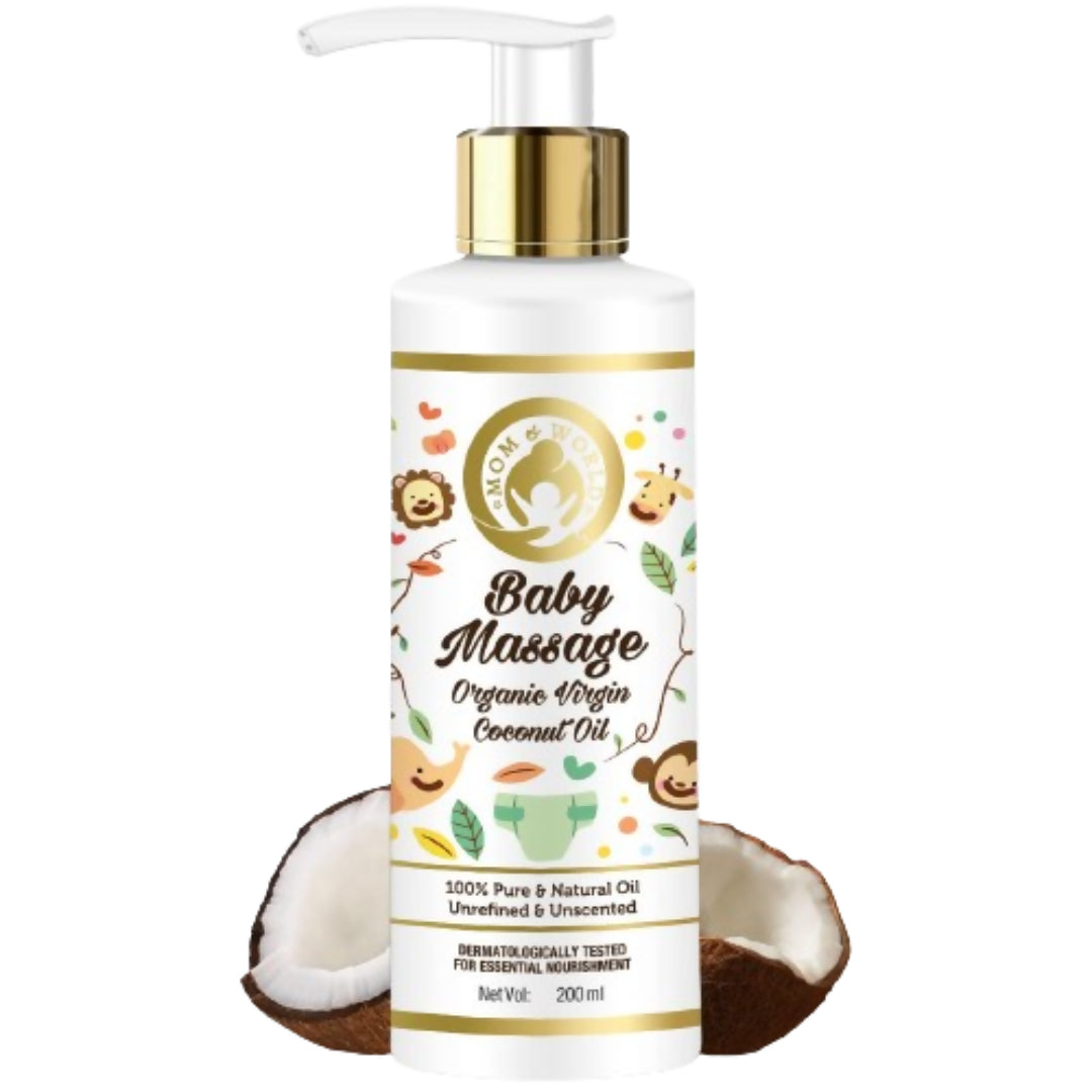 Mom & World Baby Massage Oil | Grocsy