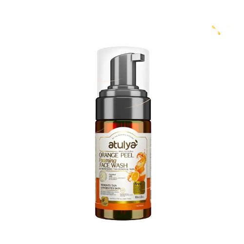 Atulya Orange Peel Foaming Face Wash | Grocsy