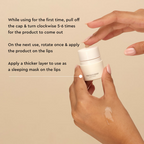 The Face Shop The Therapy Lipcerin, 12HR Moisture Lip Mask, Balm & Scrub | Grocsy