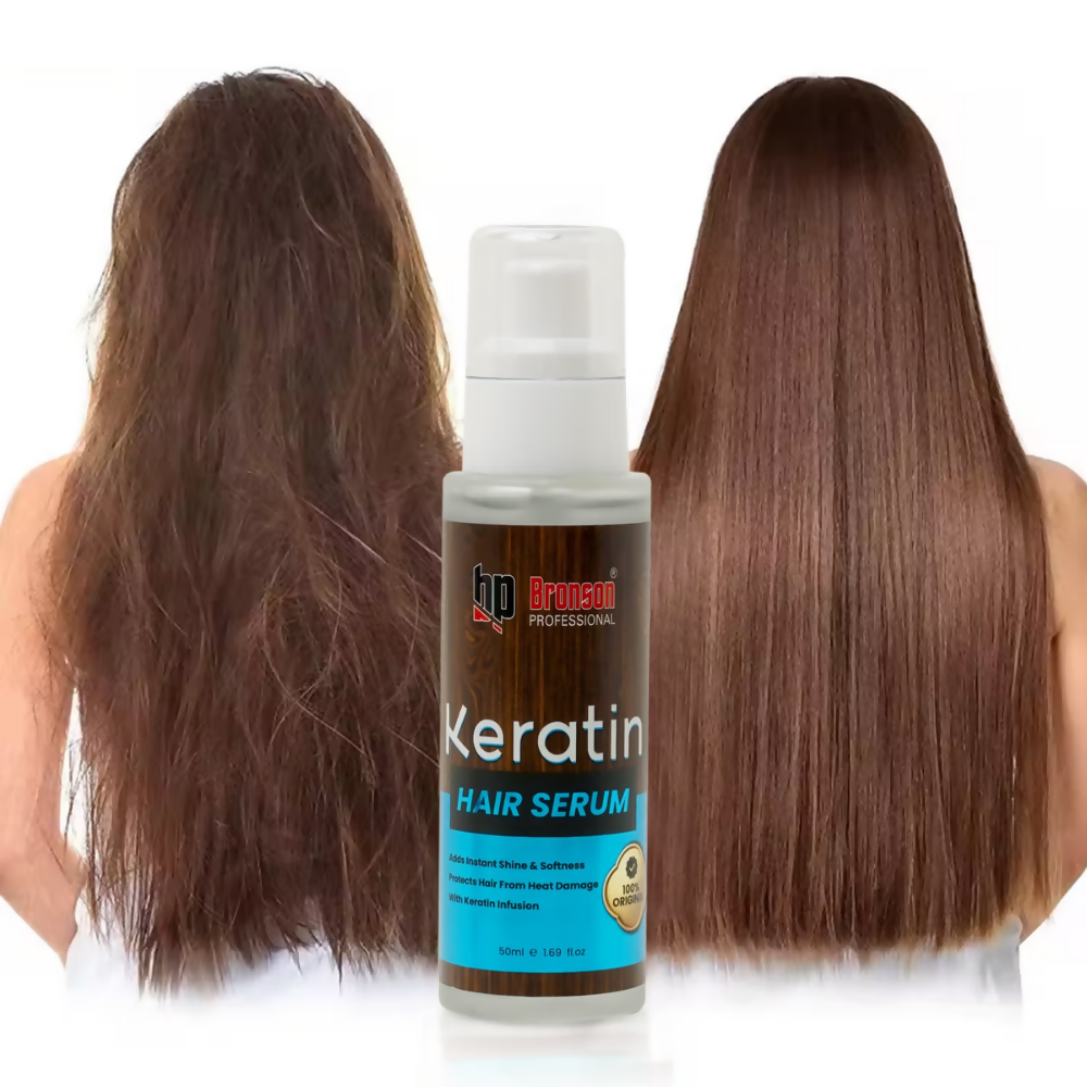 Bronson Professional Keratin Hair Serum Anti Frizz Hair Serum | Grocsy