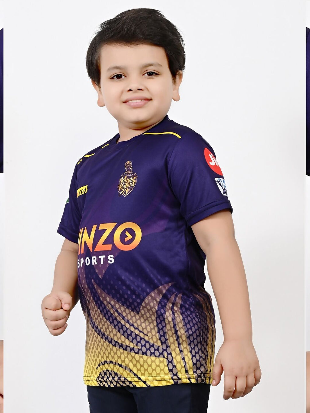 Baesd Boys Sports Round Neck Printed Cricket Jersey IPL, T20 T-shirt | Grocsy