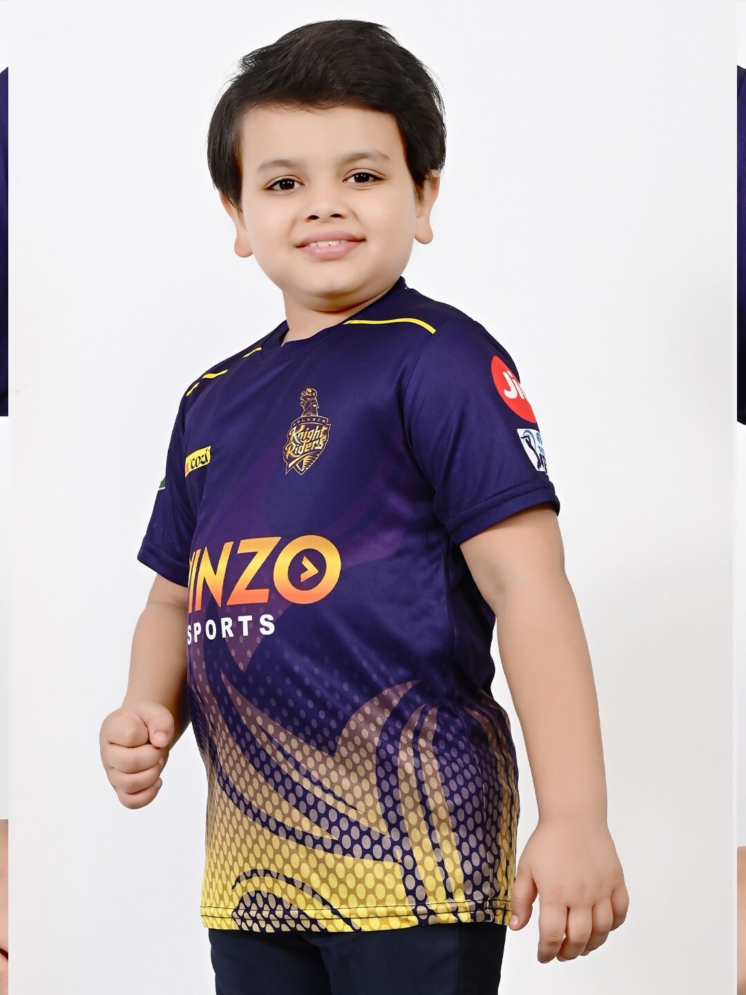 Baesd Boys Sports Round Neck Printed Cricket Jersey IPL, T20 T-shirt | Grocsy