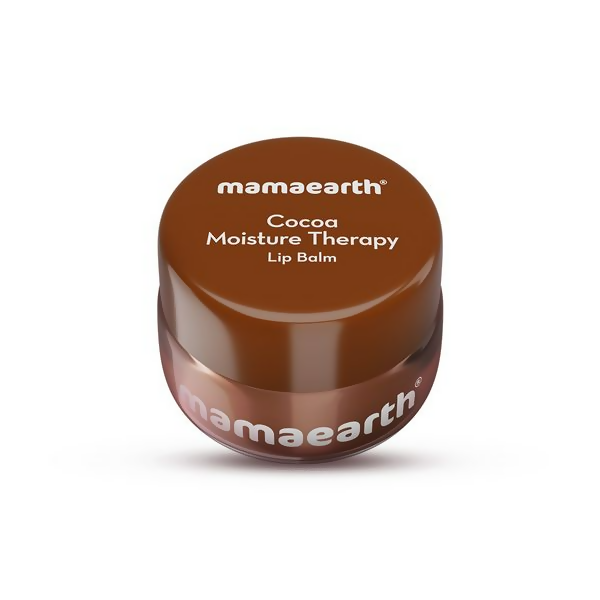 Mamaearth Cocoa Moisture Therapy Lip Balm with Cocoa Butter & Coffee For Dry & Chapped Lips | Grocsy