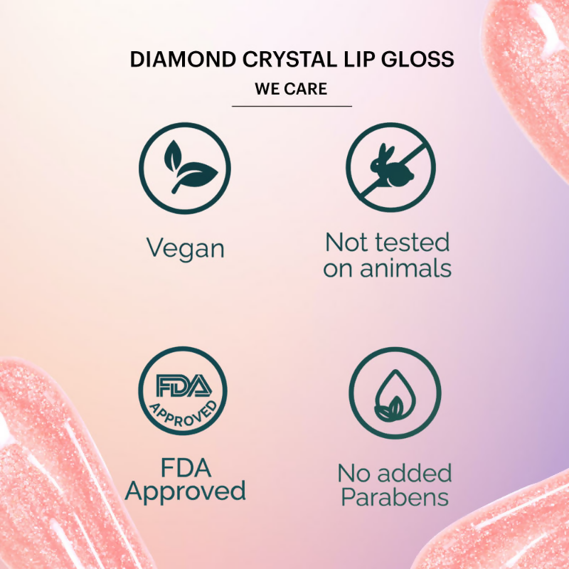 Parul Garg Beauty Lip Gloss - Diamond Crystal | Grocsy