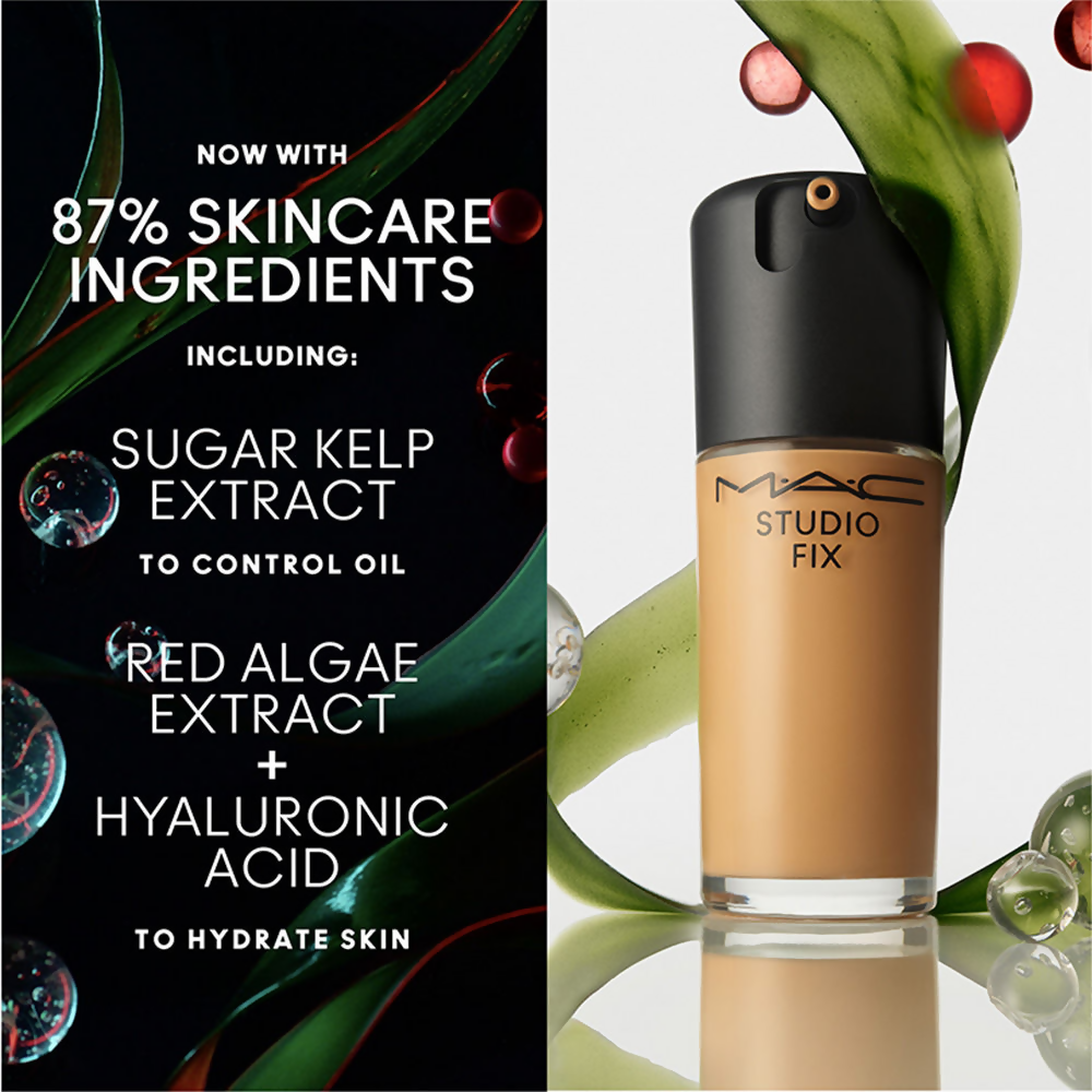 M.A.C Studio Fix Fluid SPF 15 Mini Soft Matte Foundation With Hyaluronic Acid - NC40 | Grocsy