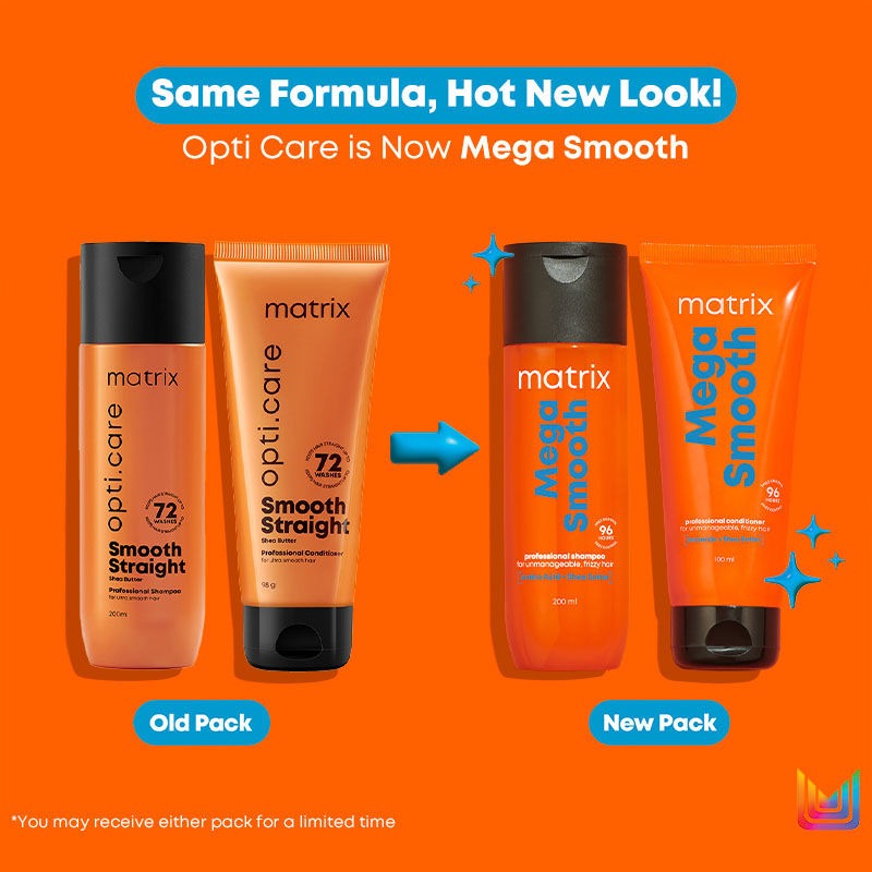Matrix Opti. Care Smooth Straight Professional Ultra Smoothing Shampoo And Conditioner Combo | Grocsy