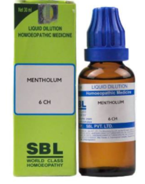 SBL Homeopathy Mentholum Dilution | Grocsy