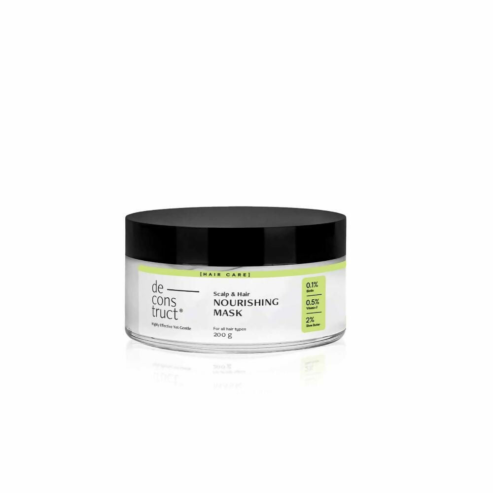 Deconstruct Scalp & Hair Nourishing Mask For Dry & Frizzy Hair, Deep Nourishment | Grocsy