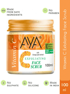 AYA Vitamin C Exfoliating Face Scrub | Grocsy