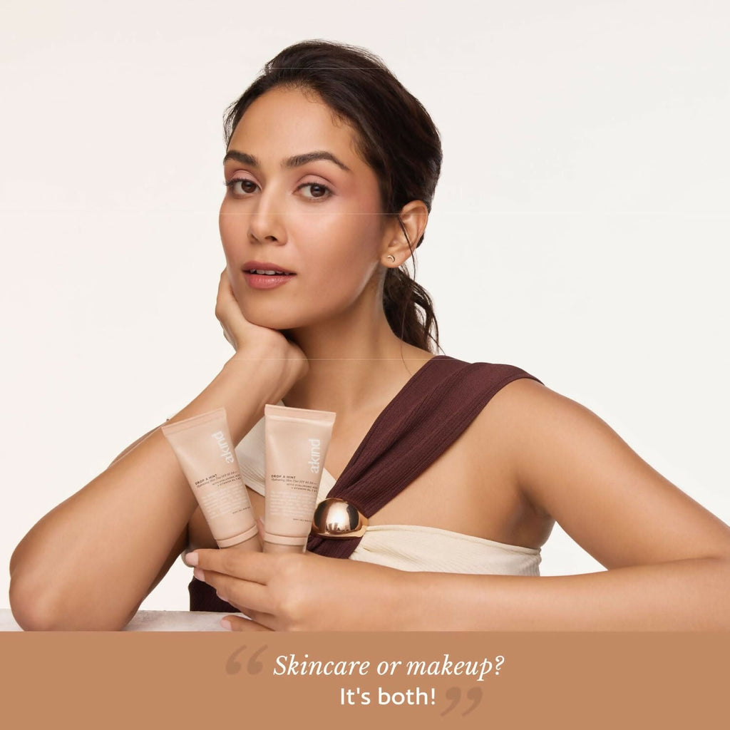 Akind Drop A Hint Hydrating Skin Tint Spf 30 Pa+++ Foundation - 170 Latte | Grocsy