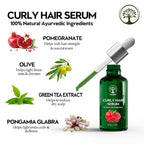 Ivory Natural Curly Hair Serum For Smooth Even Curls And Silky | Grocsy