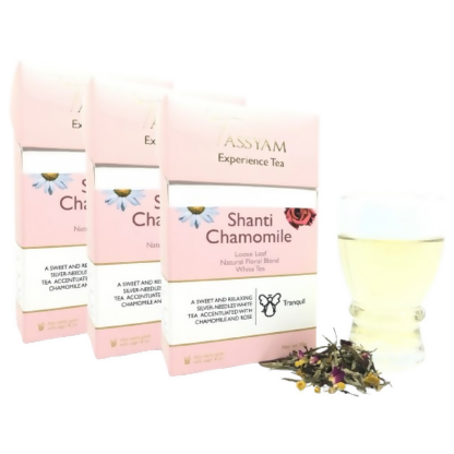 Tassyam Organics Shanti Chamomile Tea | Grocsy