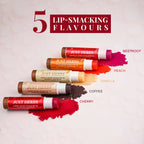 Just Herbs Vanilla Tinted Lip Balm with SPF 20+ for Dark Lips to Lighten | Grocsy