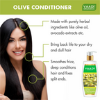 Vaadi Herbals Amla Shikakai Hair Fall and Damage Control Shampoo & Olive Conditioner | Grocsy