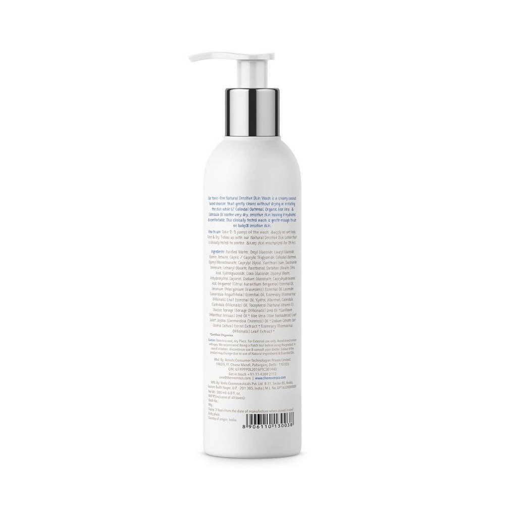 The Moms Co Natural Sensitive Skin Wash | Grocsy