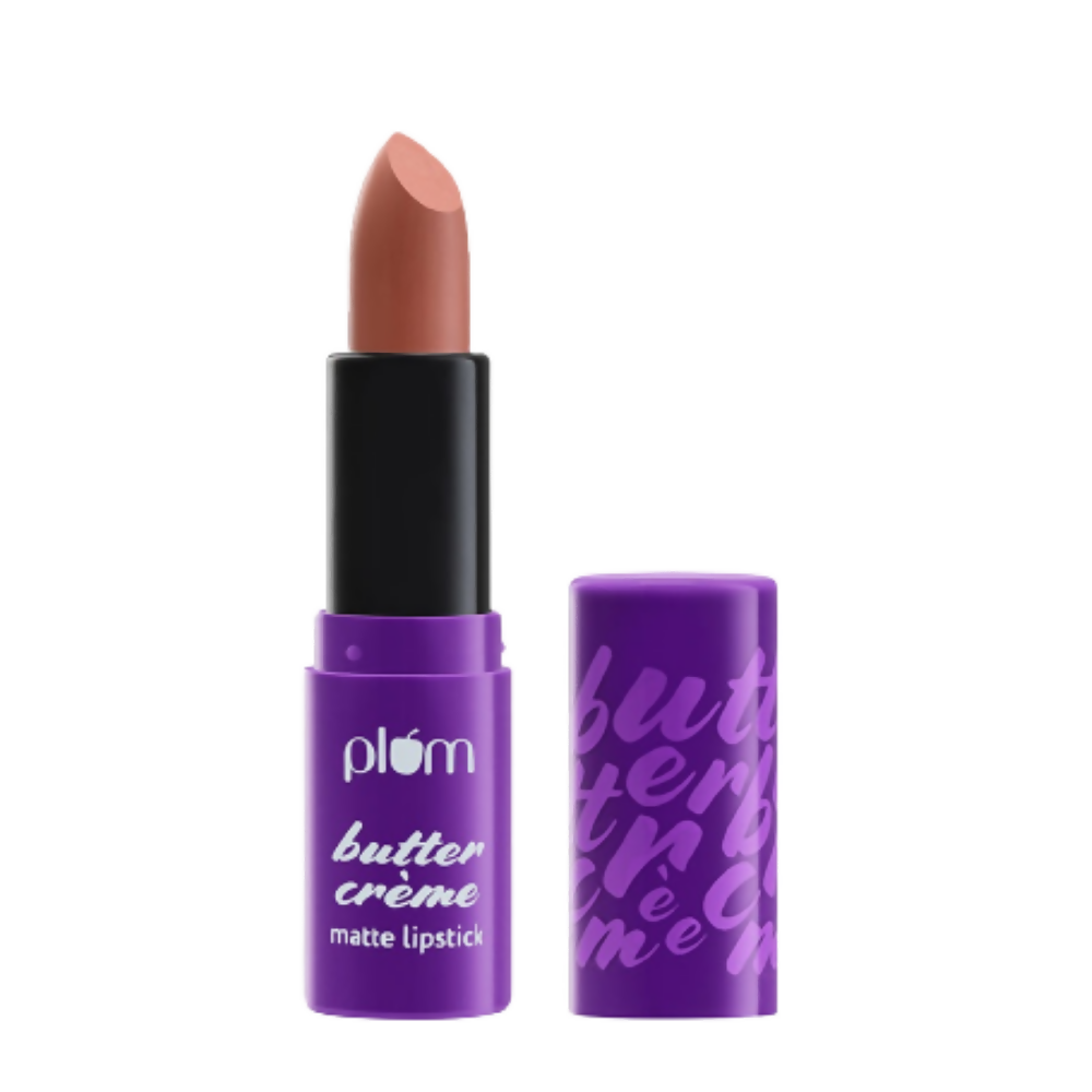 Plum Butter Crème Matte Lipstick Cinnamon Swirl - 125 (Brown Nude) | Grocsy