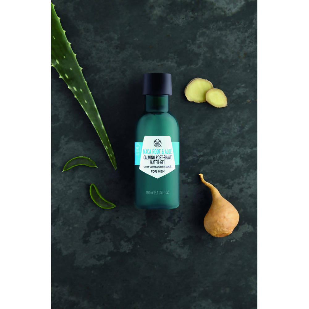 The Body Shop Maca Root & Aloe Post Shave Water Gel For Men | Grocsy
