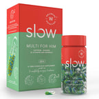 Wellbeing Nutrition Slow | Multivitamin for Him Capsules | Grocsy