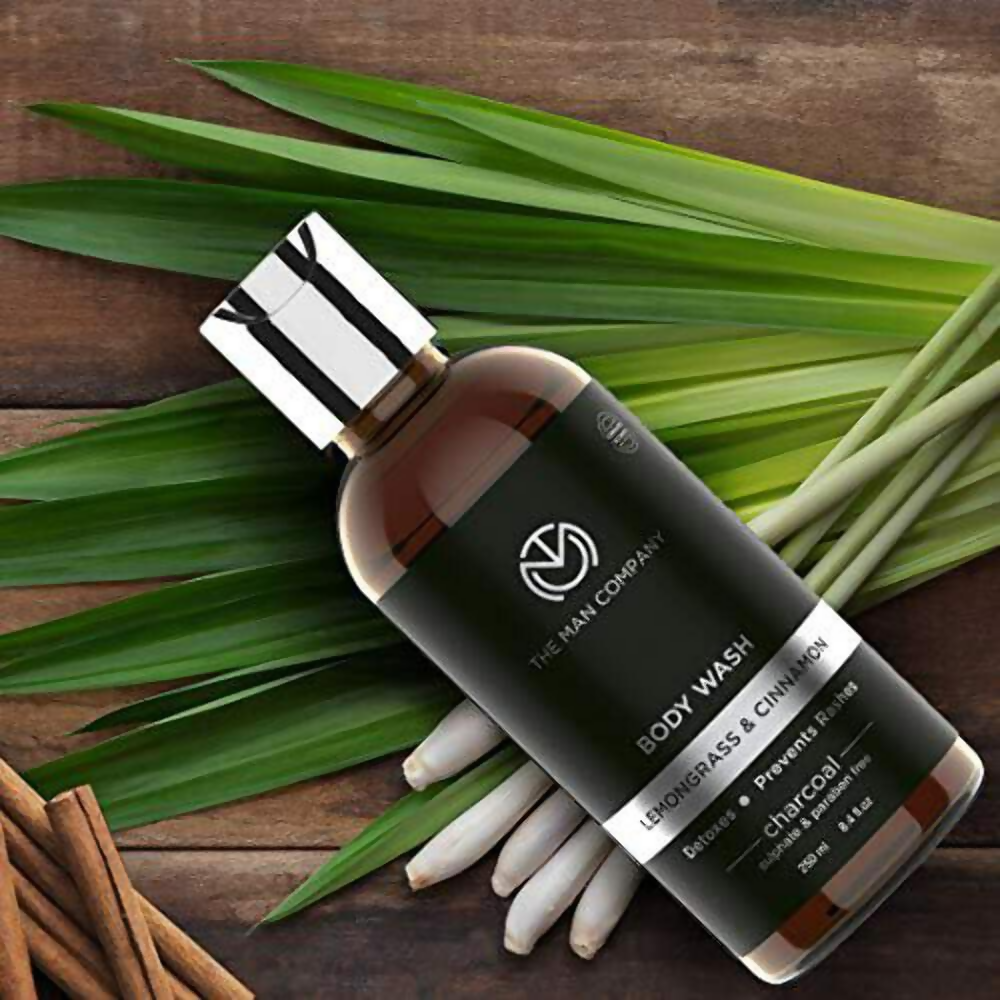 The Man Company Activated Charcoal Body Wash | Grocsy