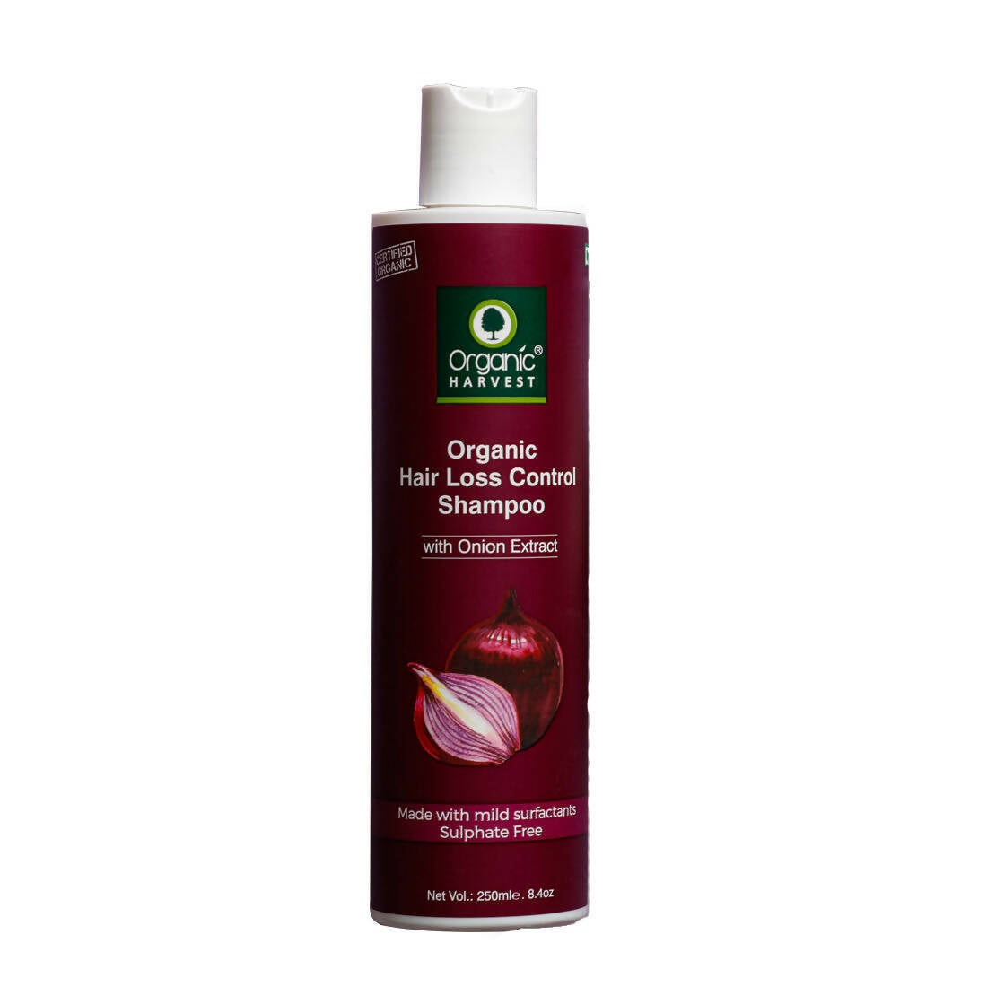 Organic Harvest Organic Hair Loss Control Shampoo With Onion Extract | Grocsy