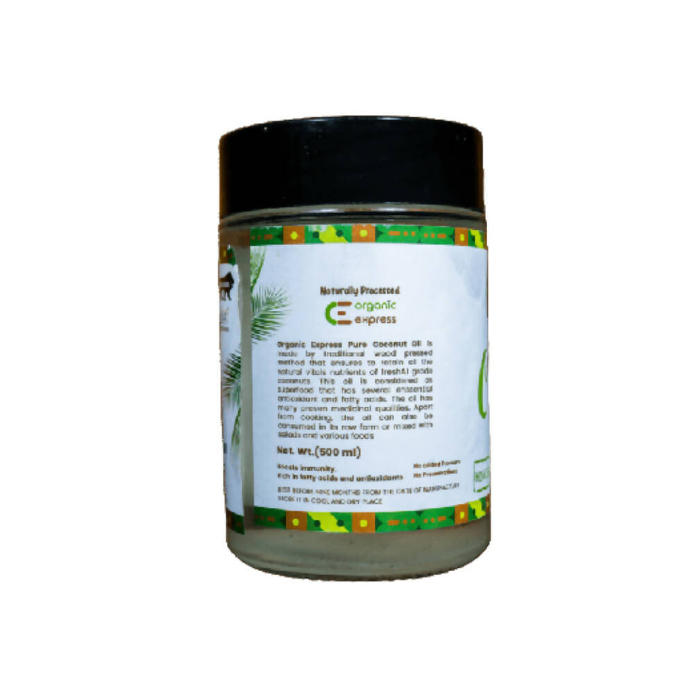 Organic Express Wood Pressed Coconut Oil | Grocsy