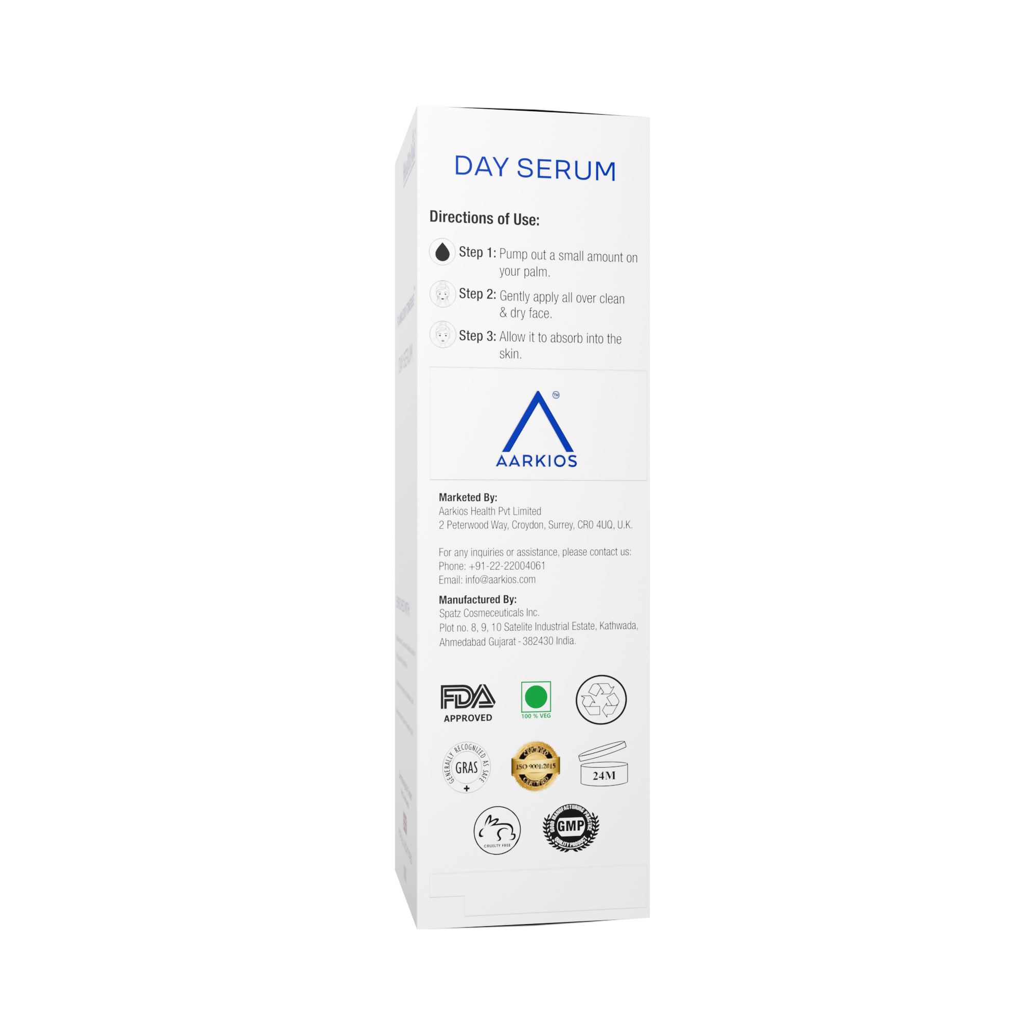Flawless Finesse By HealthAid Day Serum | Grocsy