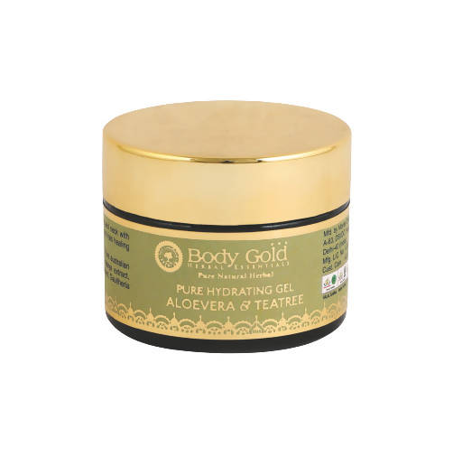 Body Gold Pure Hydrating Gel - Aloe Vera & Tea Tree | Grocsy