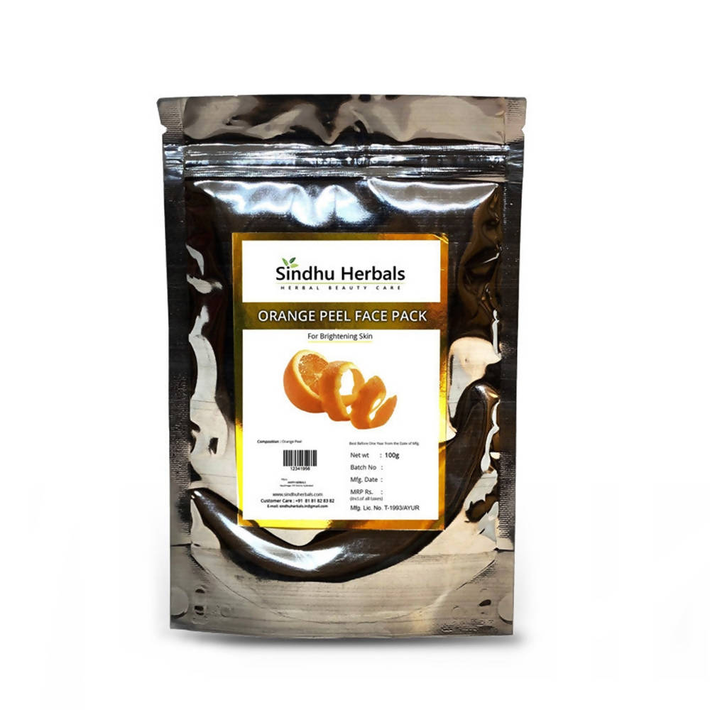 Sindhu Herbals Orange Peel Face Pack | Grocsy