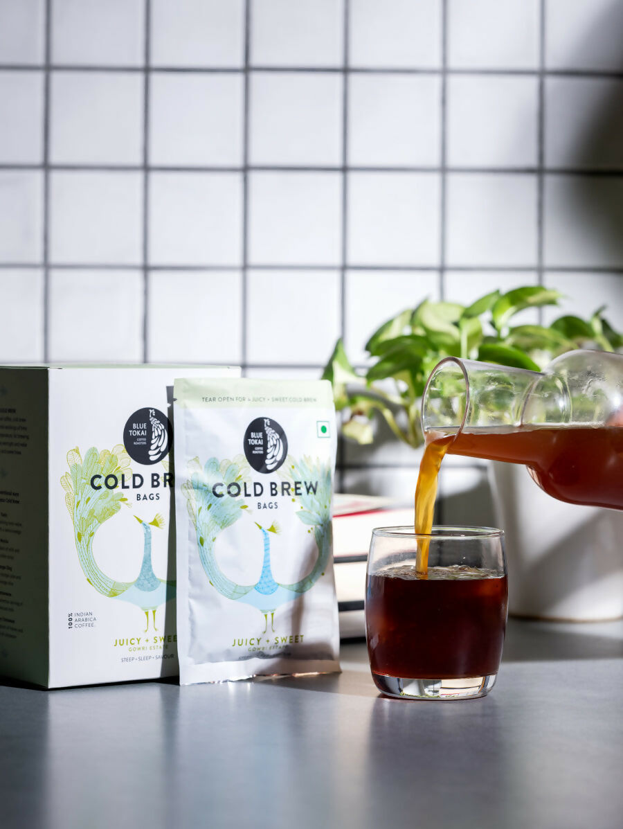 Blue Tokai Cold Brew Bags - Gowri Estate | Grocsy