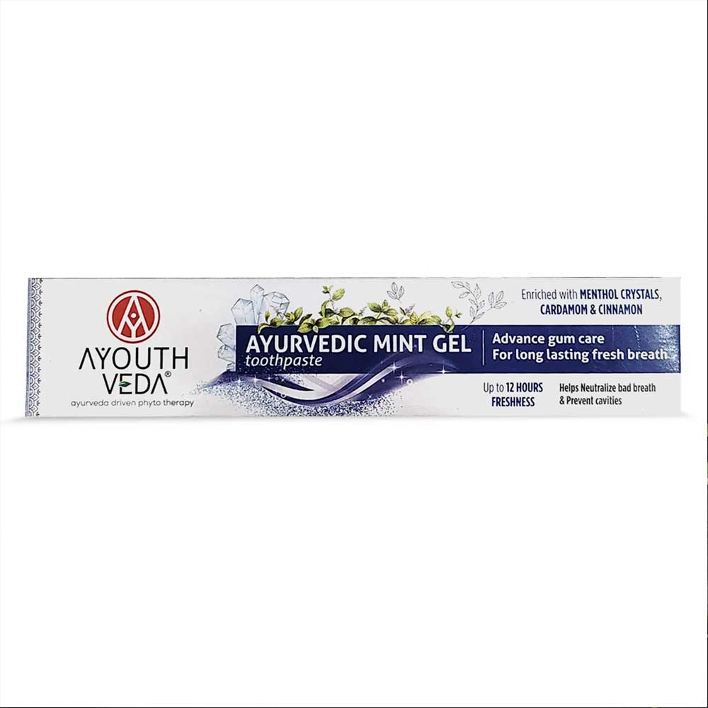 Ayouthveda Ayurvedic Mint Gel Toothpaste | Grocsy